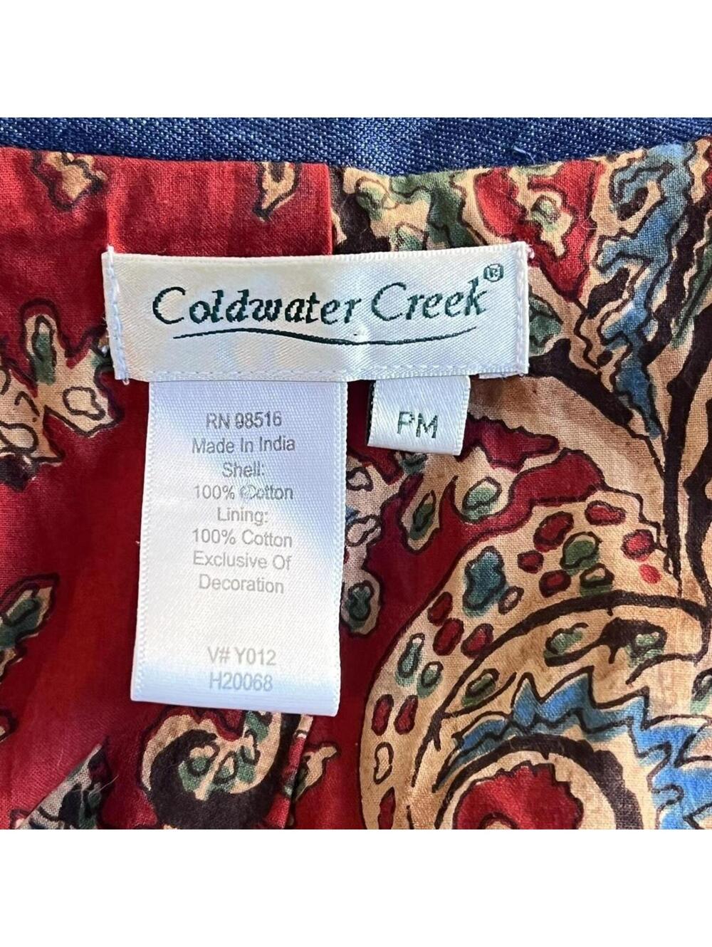 Denim Embroidered Jacket - Picture 7 of 7